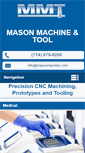 Mobile Screenshot of masonmachine.com